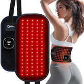 HALIDODO red light therapy pad front view delivers soothing warmth for daily relief