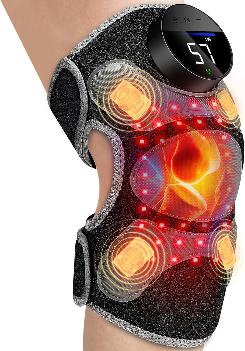 HALIDODO Upgrade4 knee brace with four-area massage for targeted comfort.