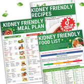 HAMIEW kidney-friendly food list chart cover helps plan kidney-safe meals.