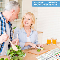 HAMIEW renal diet guide inside provides visuals for safe food choices.