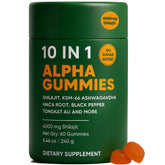 Hanachi box of 10-in-1 Alpha Shilajit Gummies for daily energy