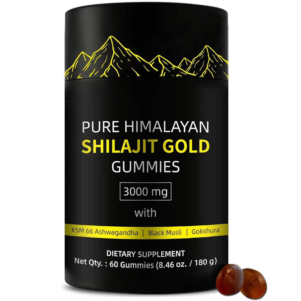 Hanachi Shilajit Gummies box signals convenient energy support for daily activities.