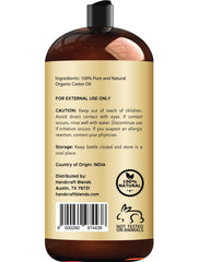Handcraft Blends Castor Oil for skin moisturization and natural hydration