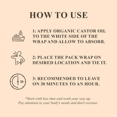 Organic castor oil bottle is expeller-pressed and pure for skin and body use.