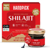 HANDPICK resina Shilajit Himalayo en envase, uso cómodo para tu rutina diaria