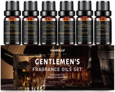 Hanolly Essential Oils Set sandalwood bottle for diffuser use