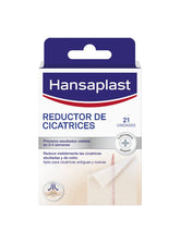 Hansaplast MED patch for scar coverage on visible areas.