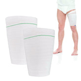 HANSILK catheter leg bag holder closeup highlights secure fabric and comfortable fit.