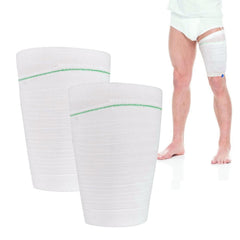 HANSILK catheter leg bag holder closeup highlights secure fabric and comfortable fit.