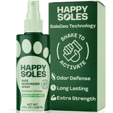 HAPPY SOLES: botella-desodorante-zapatos para un aroma fresco tras entrenos intensos