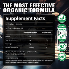 Happyummmm Creatine Gummy on-the-go bottle scene for busy schedules.