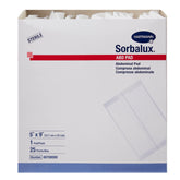 Hartmann-Conco Sorbalux ABD white abdominal pad sterile 5x9 inches for absorbent coverage