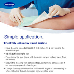 Hartmann Zetuvit Plus high-absorbency pad keeps areas drier