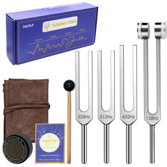 Hatilp tuning fork 128Hz grounding vibration for meditation