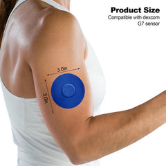 hautllaif G7 patch shows breathable material for comfortable wear.