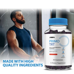 Havah Primo TRT dispensing jar illustrating organized daily dosing.