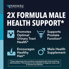HAVASU 2X formula ingredient blend label detail