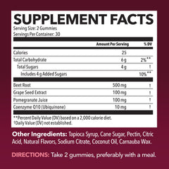 Havasu Nutrition Beet Root Gummies endurance pack highlighting nitric oxide support for workouts