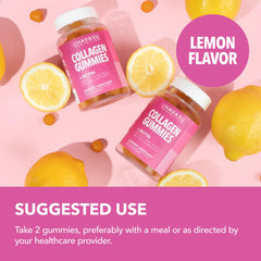 HAVASU Nutrition Collagen Gummies ingredients biotin and zinc in one serving.