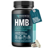 HAVASU Nutrition HMB Capsules bottle front showing 2000mg per serving.
