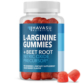 HAVASU L-Arginine Gummies jar close-up for workout support