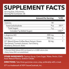 Havasu Nutrition Nitric Oxide Gummies with beet root detail for natural boost