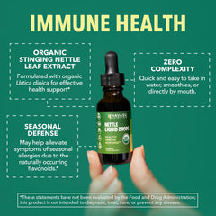 HAVASU Nutrition Organic Stinging Nett le Leaf and Root Drops