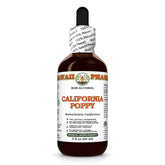 Hawaii Pharm California Poppy extract bottle for a calming evening routine.