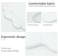 HBHLFZ elastic band closure keeps the sleep mask in place during sleep