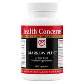 Health Concerns Marrow Plus bottle front showing herbal blend for daily vitality.