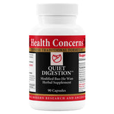 Health Concerns Quiet Digestion bottle front for on-the-go digestive support