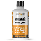 Health Direct Energize bottle with peach mango flavor for daily energy support