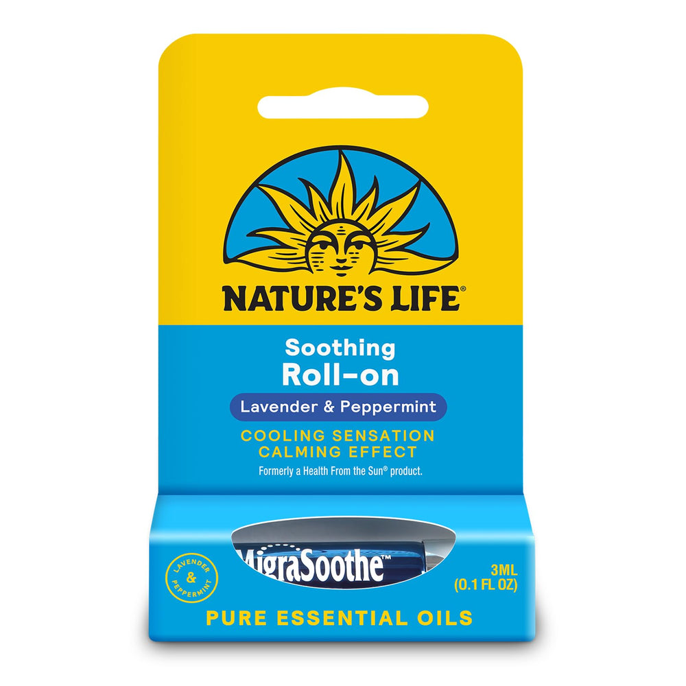 Health From The Sun MigraSoothe roll on bottle ready for on the go relief