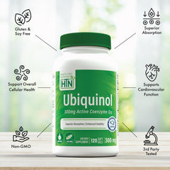 Health Thru Nutrition softgel capsules close-up with premium quality materials.