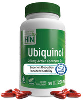 Health Thru Nutrition Ubiquinol 200mg bottle for energy support