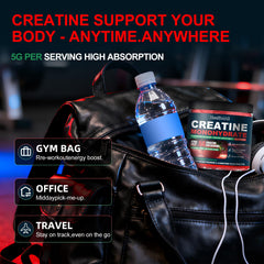 Health4All Creatine Gummies strawberry flavor close-up with tasty appearance