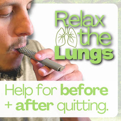 Close-up of mullein herb in HealthChews PuffBar LungDetox blend.