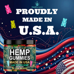 Healthergize hemp gummies soft chew ready for nightly use