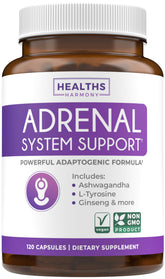 Healths Harmony Adrenal Support bottle capsules for balanced cortisol levels