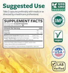 Healths Harmony EGCG-green tea extract label highlights antioxidant-rich blend for daily refresh.