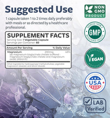 Healths Harmony bottle with lab verification badge highlighting quality.