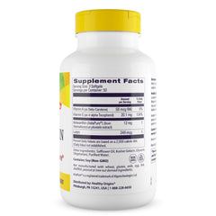 Healthy Origins Astaxanthin 4 mg softgels ready for daily immune and eye support.
