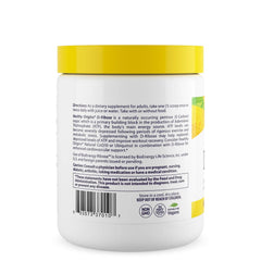 Healthy Origins D-Ribose powder dissolving in glass for quick energy support after workouts.