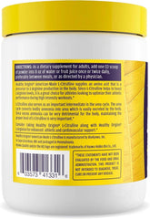 Healthy Origins L-Citrulline label emphasizes American-made quality and purity.