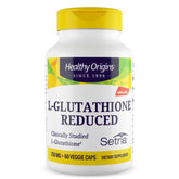 Healthy Origins L-Glutathione 250 mg bottle supports daily antioxidant protection.
