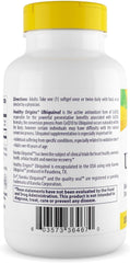 Healthy Origins ubiquinol 100mg softgel close-up highlighting texture for bioavailability.
