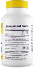 Healthy Origins ubiquinol Kaneka QH ingredient badge emphasizing premium form.