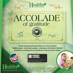 Healthy Surplus Vital Volumes Tips Card included for practical tips.