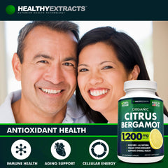 Healthy Extracts Citrus Bergamot fruit closeup signals premium Italian sourcing for wellness