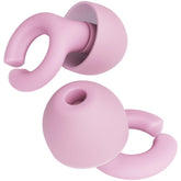 HEAR HUSH HOOPS ultra-soft pink ear plugs for comfortable noise reduction